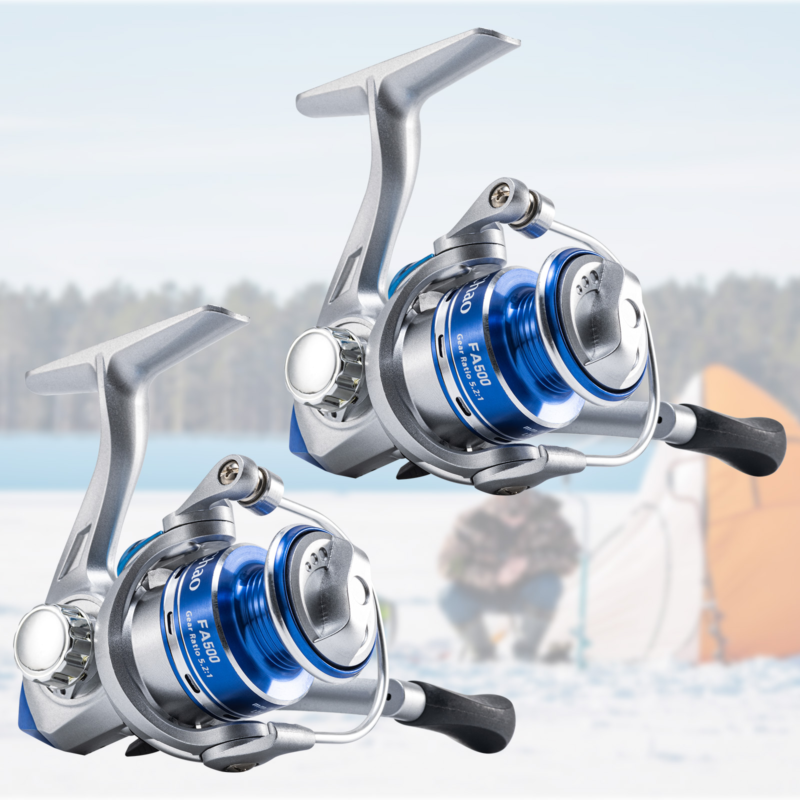 Ice Fishing Reel - بكرات صيد الأسماك على الجليد الجديدة