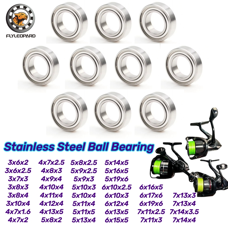 Reel Handle - 10 قطع محامل SMR85ZZ 5x8x2.5 مم