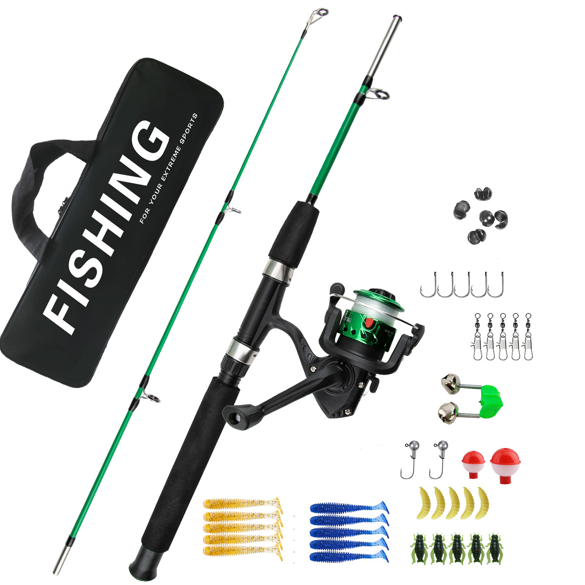 طقم صيد الأسماك على الجليد من  - مراجعة Ice Fishing Reel وسعره