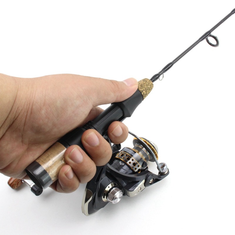60 سنتيمتر 2 نصائح قضيب بكرة ا - مراجعة Ice Fishing Reel وسعره