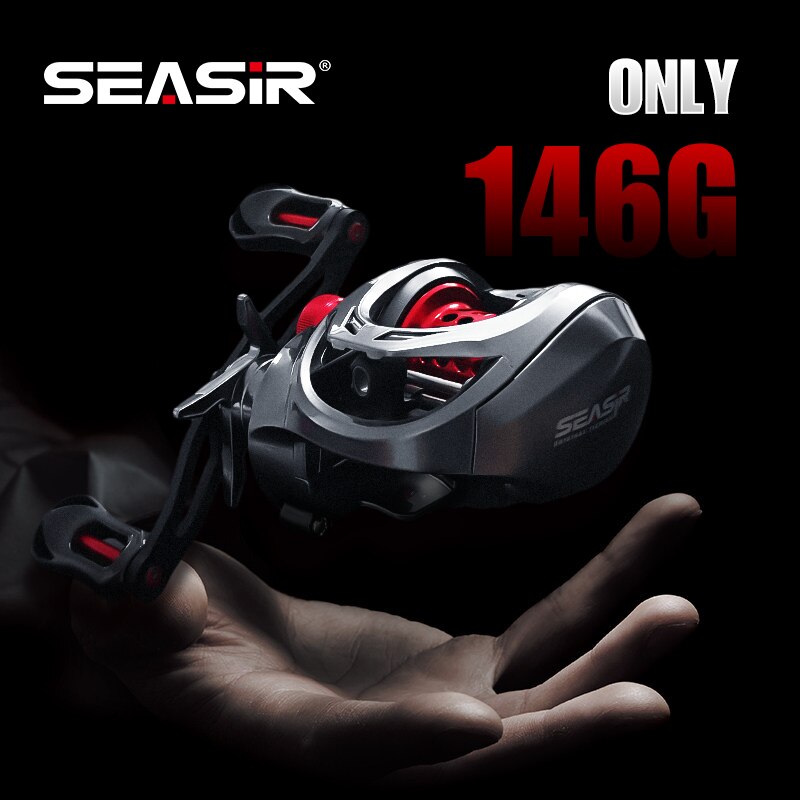 بكرة صيد manbaitcasting Seasir - مراجعة Ice Fishing Reel وسعره