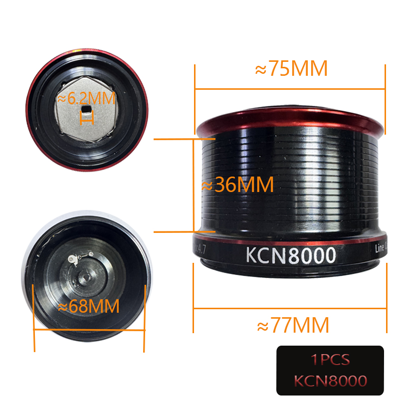 KCN6000 KCN8000 KCN10000 قطع ا - مراجعة Reel Spare Spool وسعره