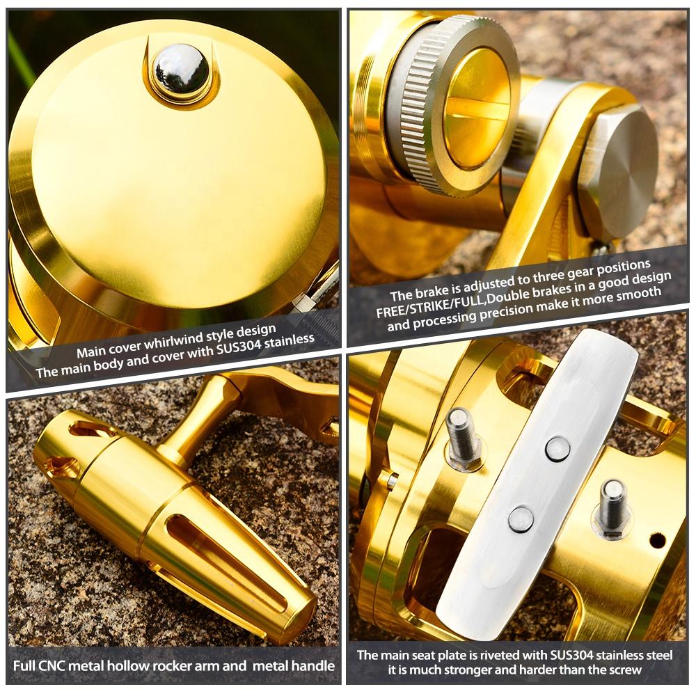 بكرة التصيد PRO BEROS 5.7:1 عا - مراجعة Reel Handle وسعره