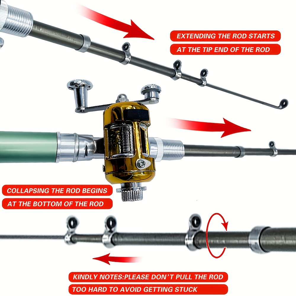 مجموعة كومبو لقضيب الصيد على ا - مراجعة Ice Fishing Reel وسعره