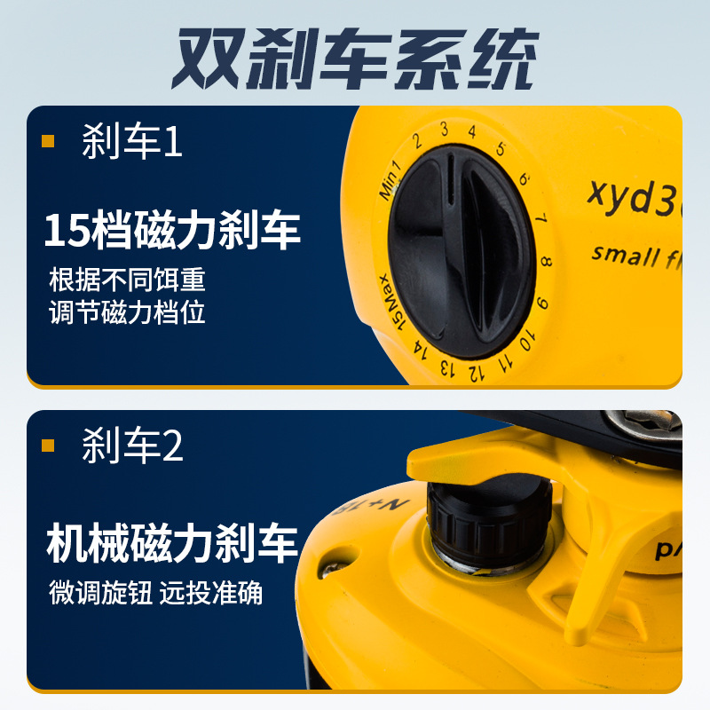 بكرة صيد صفراء N+1 Bb مع إنذار - مراجعة Ice Fishing Reel وسعره