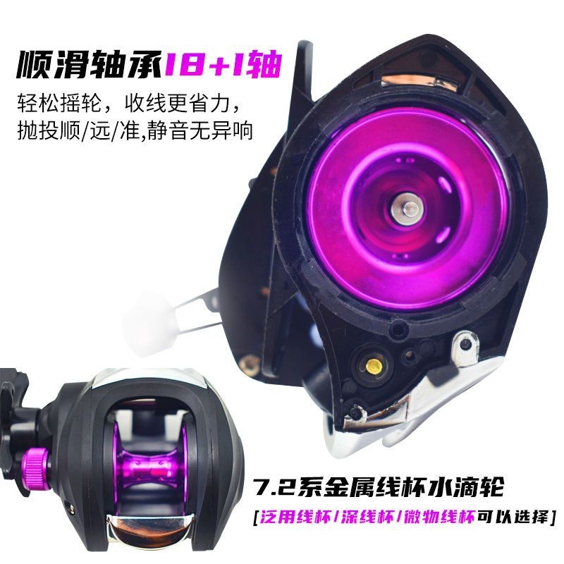 بكرة صيد بـ 7+2+1 تروس، لون أس - مراجعة Ice Fishing Reel وسعره