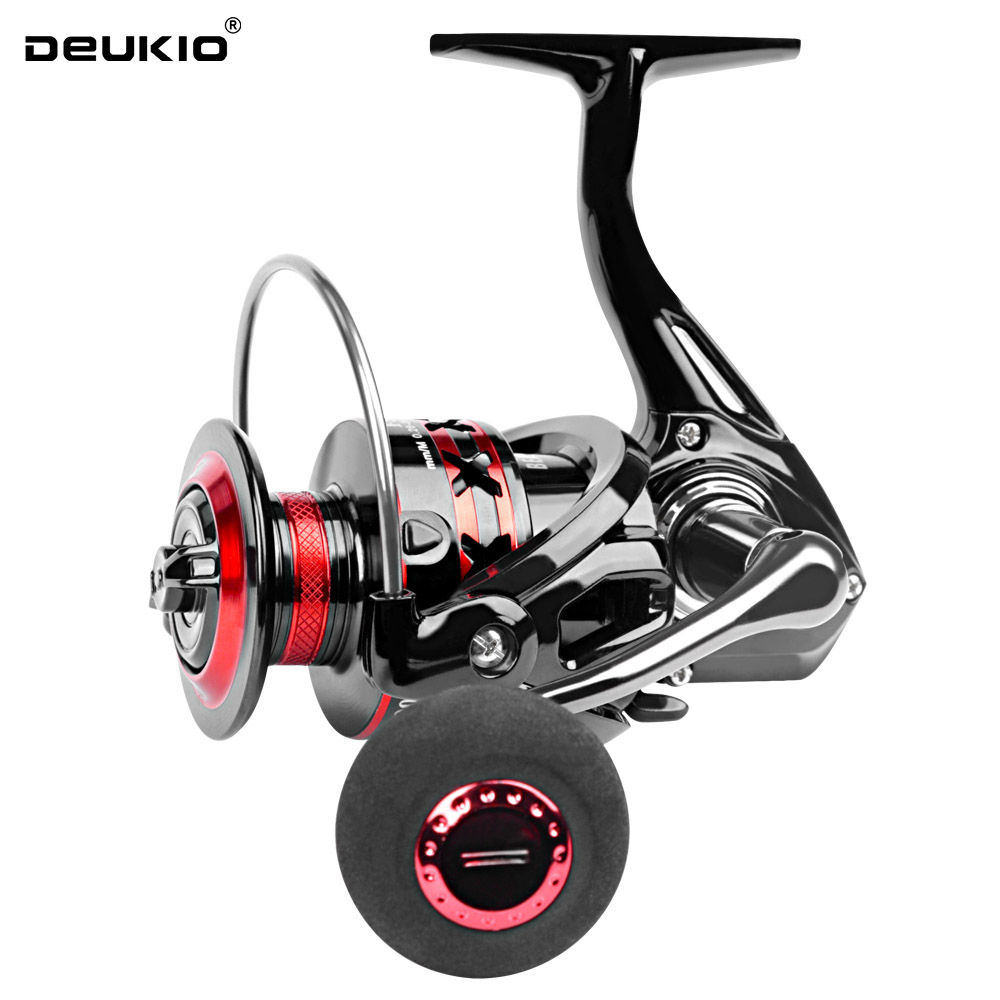 DEUKIO محامل كروية متينة 12 كج - مراجعة Ice Fishing Reel وسعره